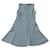 Theory Flared Hem V-Neck Dress in Mint Triacetate Synthetic  ref.530597