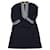 Vestido túnica bordado de algodón azul marino de Tory Burch  ref.530667