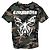 T-shirt Valentino in camo e stelle bianche - vista 2