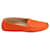 Tod's Tods Gommino Driving Shoes in Orange Leather  ref.530733