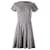 Michael Kors Knitted Dress in Black and White Viscose Cellulose fibre  ref.530768