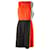 Vestido tubo de diane von furstenberg color block en viscosa multicolor Fibra de celulosa  ref.530771