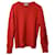 Autre Marque Acne Studios Sweatshirt in Red Cotton  ref.530789