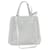 Céline CELINE Small fold Cabas Hand Bag 2way Shoulder Bag Light Blue Auth 28800 Leather  ref.531074