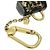 LOUIS VUITTON Speedy Porte Cles Schlüsselanhänger Schwarz Gold M65444 LV Auth th2482 Golden - Ansicht 8