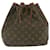 LOUIS VUITTON Monogram Petit Noe Shoulder Bag M42226 LV Auth th2446 Cloth  ref.531396