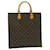 LOUIS VUITTON Monogram Sac Plat Hand Bag M51140 LV Auth pt667 Cloth  ref.531401