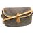 LOUIS VUITTON Borsa a spalla Gibeciere PM con monogramma M42248 LV Auth ar6134