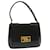 FENDI Hand Bag Leather Black Gold Auth 29209 Golden  ref.532230