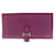 Hermès Béarn Purple Leather  ref.532480