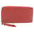 LOUIS VUITTON Monogram Empreinte Zippy Wallet Red M61865 LV Auth 28803  ref.532752