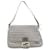 FENDI Abobrinha Lona Mamma Baguette Bolsa de Ombro Azul Marinho Auth ki1672  ref.532816