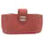 CHANEL Matelasse Pouch Canvas Red CC Auth ai335 Cloth  ref.532971