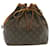 LOUIS VUITTON Monogram Petit Noe Shoulder Bag M42226 LV Auth rz104 Cloth  ref.533109