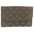 Louis Vuitton Monogram Pochette rabat 20 Clutch Bag M51935 LV Auth ar6455 Cloth  ref.533139