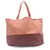 Céline CELINE Horizontal Cabas Tote Bag Leather Pink Red Auth hk296  ref.533430