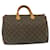 Louis Vuitton Monogram Speedy 35 Bolsa de mão M41524 LV Auth pt949 Lona  ref.533620