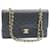 CHANEL Classic Matelasse 25 Chain Flap Shoulder Bag Lamb Skin Black Auth 29001 Golden  ref.533707