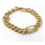 FENDI chain bracelet FF logo plated gold Golden Gold-plated  ref.534103