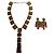 Max Mara Parure "Collana e orecchini" in metallo