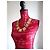 Max Mara Parure "Collana e orecchini" in metallo - vista 17