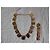 Max Mara Parure "Collana e orecchini" in metallo - vista 4