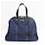 [Used] Yves Saint Laurent Muse Tote Bag Navy Blue Blue Denim x Leather  ref.534168
