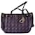 Christian Dior Panarea Tote Bag Medium  en toile violet  ref.534685