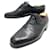 JM WESTON RICHELIEU SHOES 306 leather kid 7.5C 41.5 + SHOES Black  ref.535026