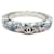 BRACELET CHANEL JONC FIN 17CM LOCO CC COTON IMPRIME & METAL DORE BANGLE Métal Doré  ref.535076