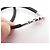 BRACCIALE NUOVO DODO POMELLATO NODO DBB9100 in argento 925 & PELLE NERA 14 cm argento Nero - vista 3