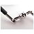 BRACCIALE NUOVO DODO POMELLATO NODO DBB9100 in argento 925 & PELLE NERA 14 cm argento Nero - vista 5