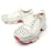 CHRISTIAN LOUBOUTIN SHOES 37.5 VRS RUNNERS SPIKE SNEAKERS IN WHITE LEATHER  ref.535128