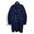 [Occasion] DOLCE & GABBANA manteau Napoléon Chester en laine respirante Bleu Marine  ref.535228