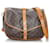 Louis Vuitton Brown Monogram Saumur 35 Leather Cloth  ref.535283