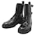Balmain pour H&M [Usato] H & M x Balmain Combat Boots Stivali da uomo Nero Nero Taglia 40 (circa. 25.5 cm) Stivali da combattimento H&M BALMAIN con chiusura in pelle verniciata  ref.535324