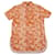 [Occasion] Jean Paul Gaultier Jean Paul GAULTIER coton motif chiné pull manches courtes chemise orange 48 [Hommes]  ref.535337