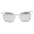 Michael Kors Adrianna MK 1010 Óculos de sol em aço inoxidável prateado Prata Metal  ref.535467