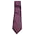 Ermenegildo Zegna Navy Blue/ Red Print Tie Silk  ref.535469
