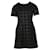 Alexander Wang Büffelkariertes Kleid aus schwarzem Polyester  ref.535486