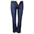 Autre Marque Alexa Chung Kick Flare Bottom Jeans in Blue Cotton  ref.535489
