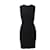 Stella Mc Cartney Vestido recto sin espalda de Stella McCartney en rayón negro Rayo Fibra de celulosa  ref.535497
