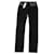 Jeans a gamba larga Alexander Mcqueen in denim nero Giovanni  ref.535510