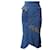 Peter Pilotto Geometric Skirt in Blue Viscose Cellulose fibre  ref.535523