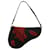 Saddle Dior Mini alforja de edición limitada con flores rojas Negro  ref.535588