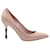 Gucci Kristen Bamboo Heel Pointed Toe Pumps in Nude Patent Leather Flesh  ref.535614