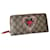 Gucci wallet Red Cloth  ref.535927