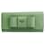 Ribbon Prada Saffiano Green Leather  ref.536110