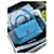 bolso Chanel Coco con asa Azul Cueros exoticos  ref.536115