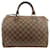 Louis Vuitton Damier Ebene Speedy 30 Boston Bag MM Leather  ref.536161